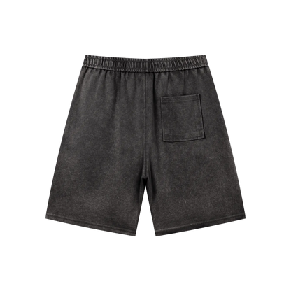 Men’s Vintage Wash Drawstring Shorts