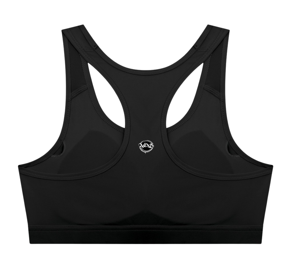 A.O.G. Performance Sports Bra – Onyx Black