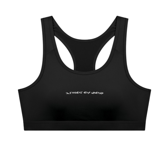 A.O.G. Performance Sports Bra – Onyx Black